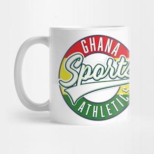 Ghana Sports Athletics retro logo Mug